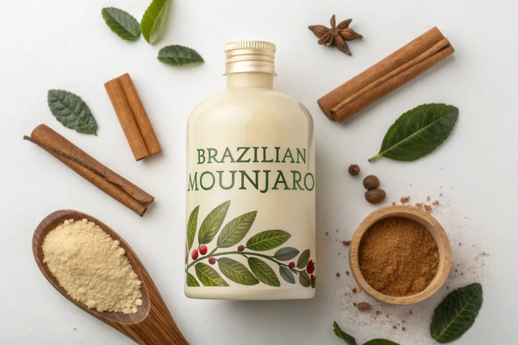 Brazilian Mounjaro supplement with natural ingredients