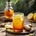 Brazilian Mounjaro drink in mason jar