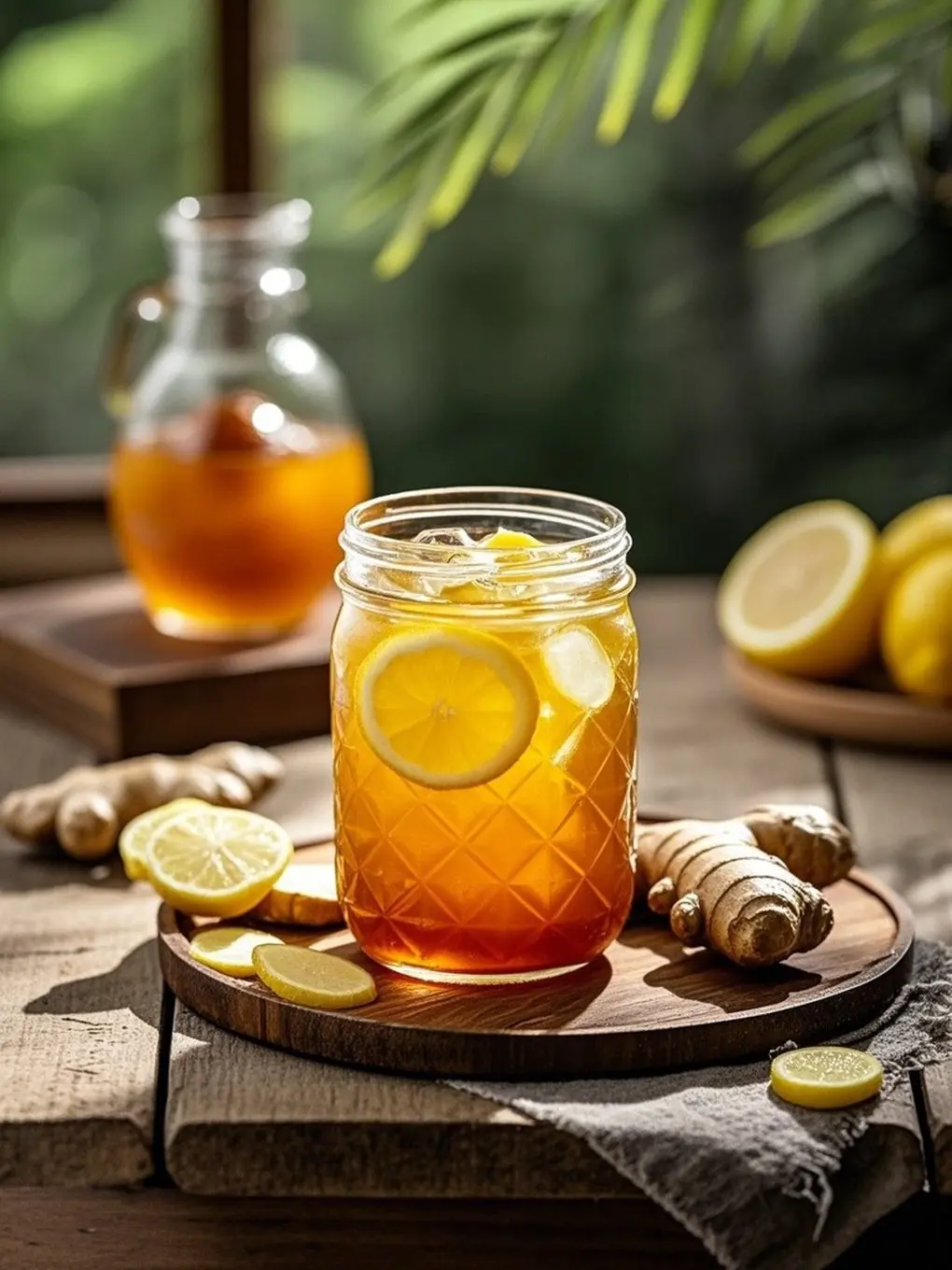 Brazilian Mounjaro drink in mason jar