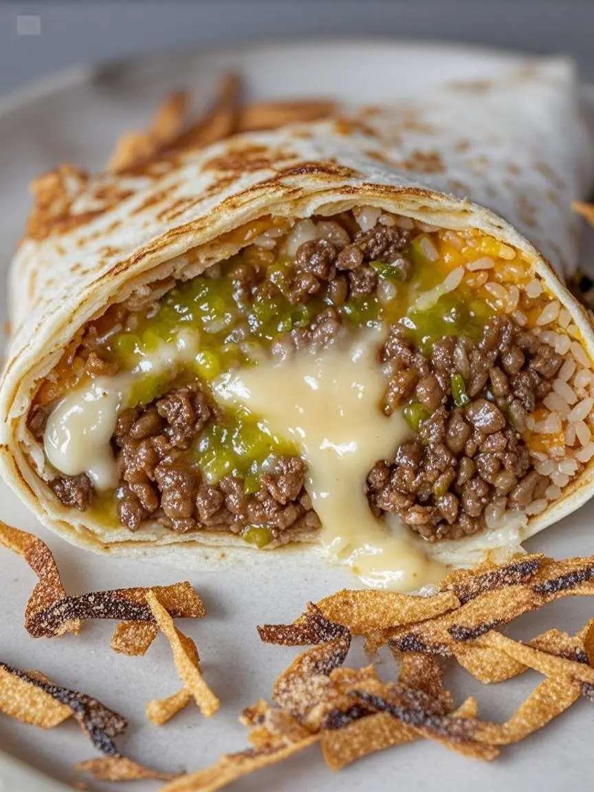 Grilled cheese burrito from Taco Bell