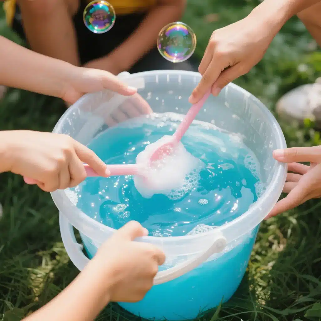 Giant Bubble Recipe That Makes Backyard Fun Unforgettable 3 How to make Giant Bubble Recipe
