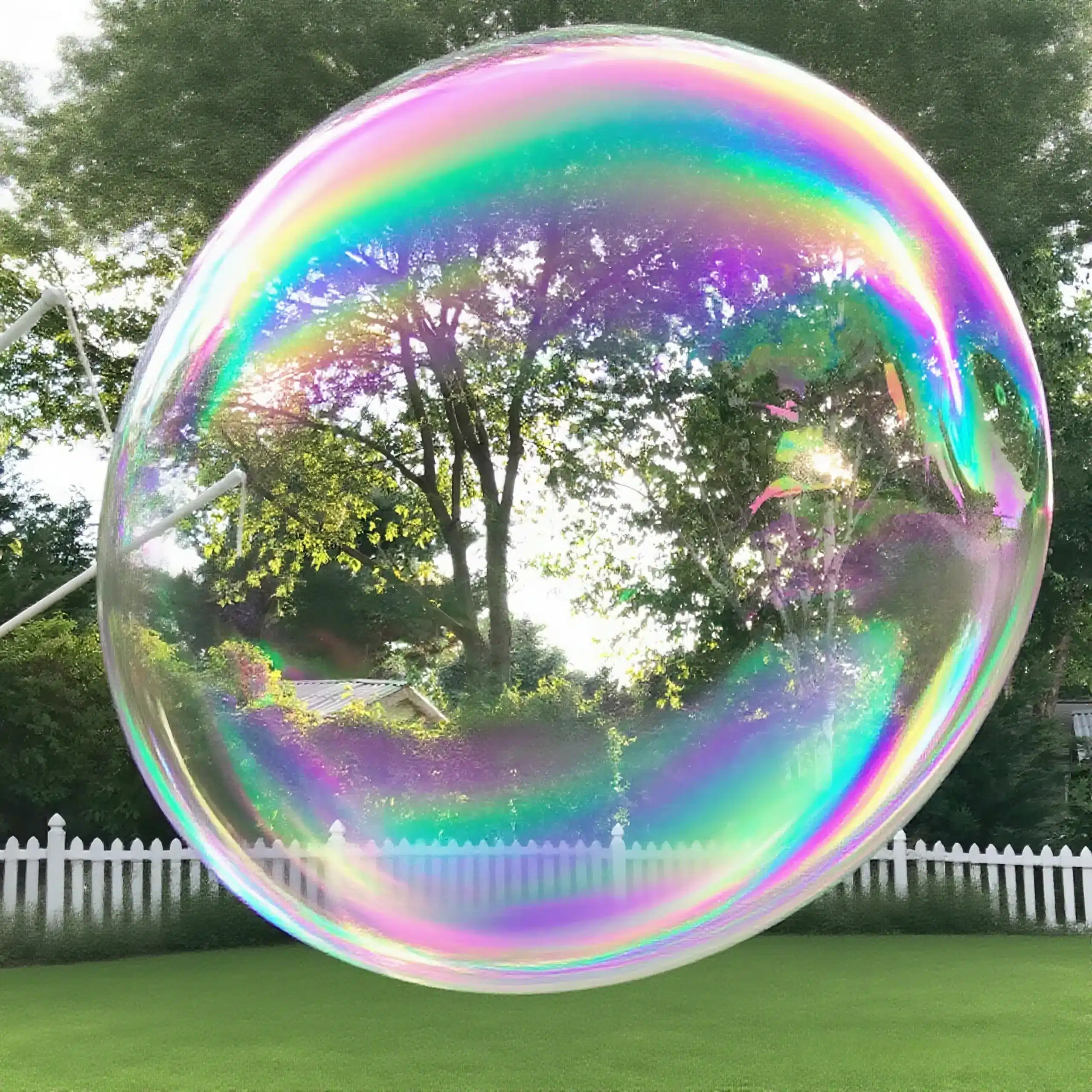 Giant Bubble Recipe That Makes Backyard Fun Unforgettable 4 Playing with Giant Bubble Recipe outdoors