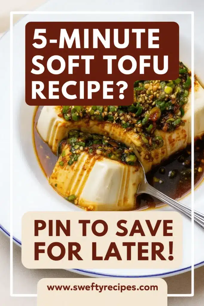 Soft Tofu Recipes 4 5-Minute Silken Soft Tofu